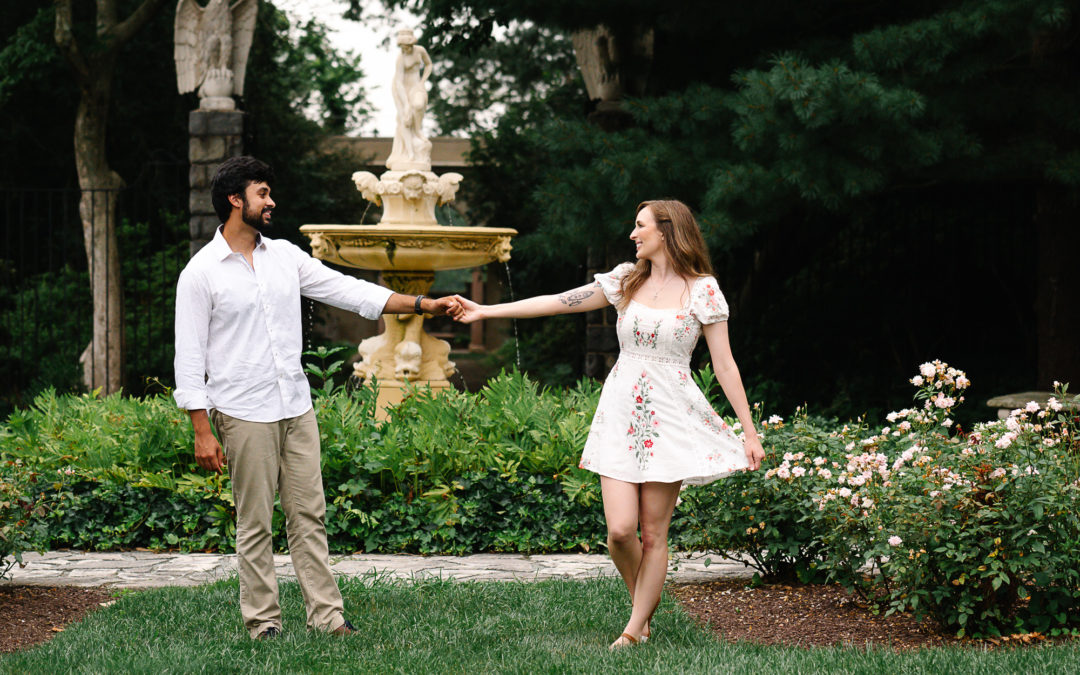 Marian Coffin Gardens Engagement – Melissa & Devon